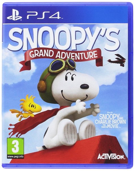 PS4 CARLITOS Y SNOOPY EL VIDEOJUEGO